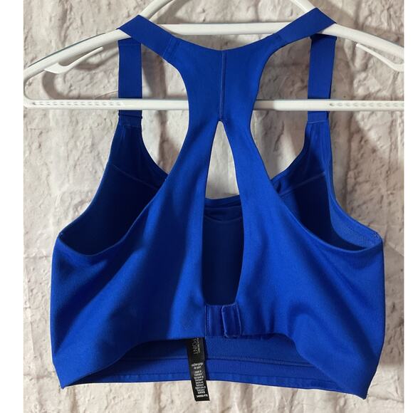 Victoria's Secret Incredible On Point 34DDD Blue Wireless Light Padded Sport Bra - Picture 2 of 5